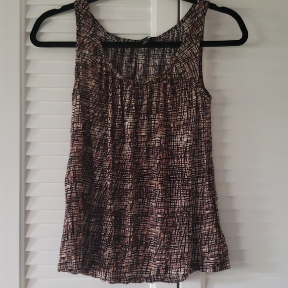 Talbots sleeveless multi color top - Picture 2 of 4